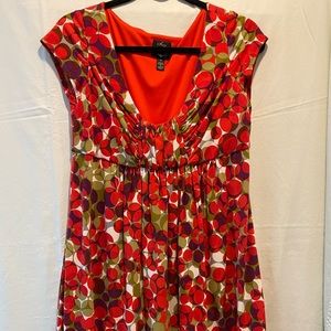 Pretty colorful soft dress